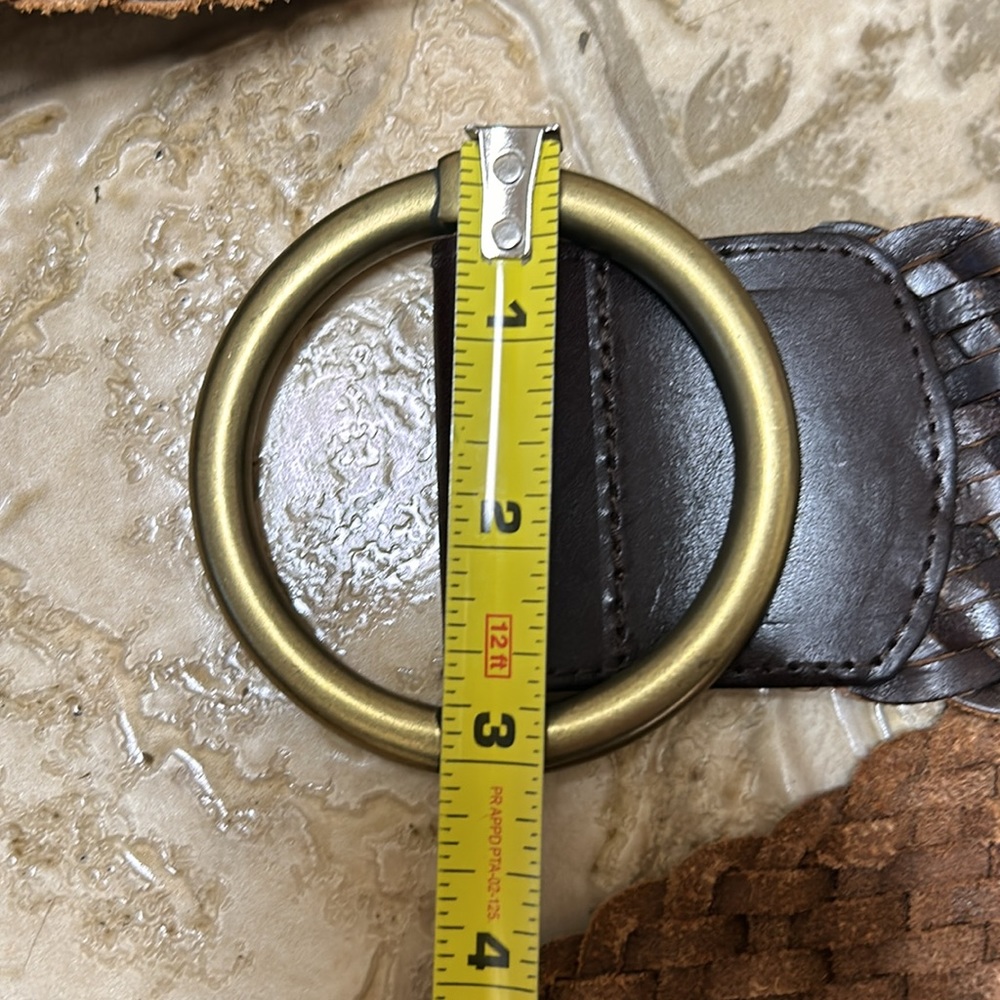 Ann Taylor Woven Leather Belt - Picture 2 of 6